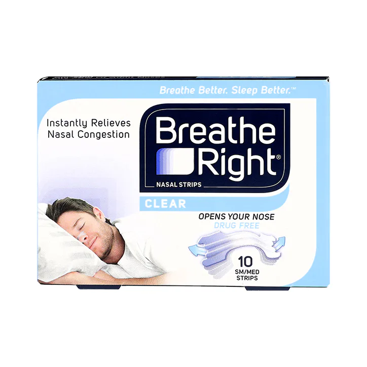 Breathe Right Nasal Strips Clear