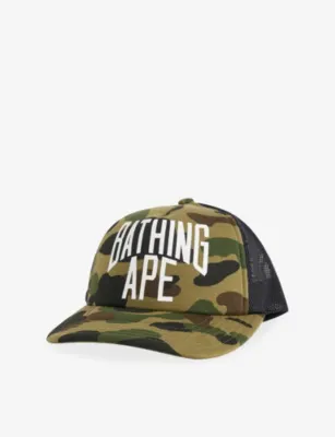 A BATHING APE 1st Camo Nyc Logo Mesh Cap
