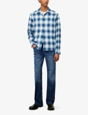 7 FOR ALL MANKIND The Bootcut Mid-Wash Denim Jeans detail 2