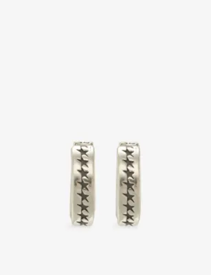TWOJEYS Icon Link 925 Sterling Silver Hoop Earrings detail 3