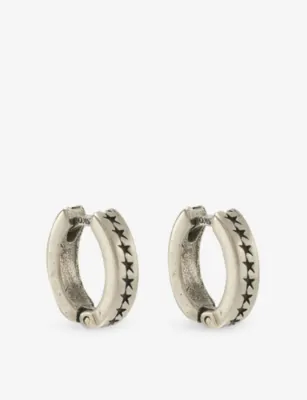 TWOJEYS Icon Link 925 Sterling Silver Hoop Earrings