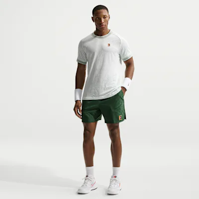 Nike NikeCourt Slam Men's Dri-FIT Tennis Shorts - Gorge Green