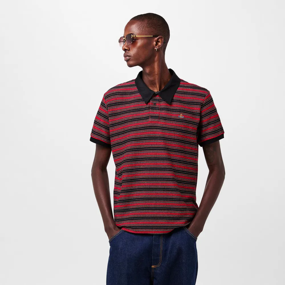 Vivienne Westwood Men's Viv Classic Short Sleeve Polo Shirt detail 3