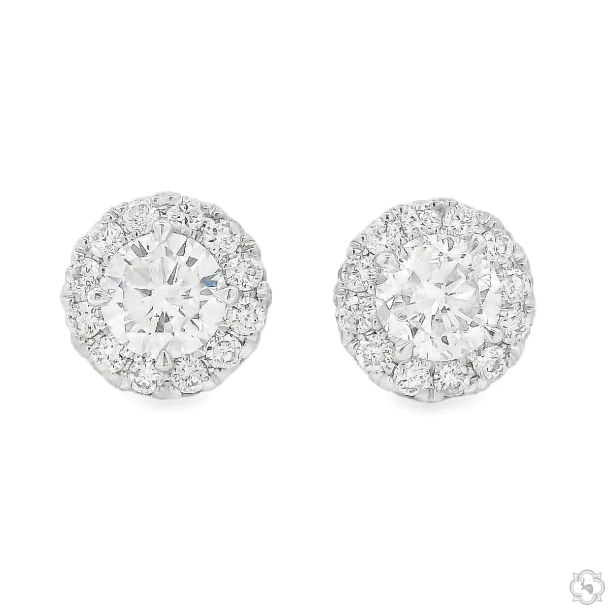ANNA - UNITED Round Diamond Studs 70761 in Yellow Gold – Earrings