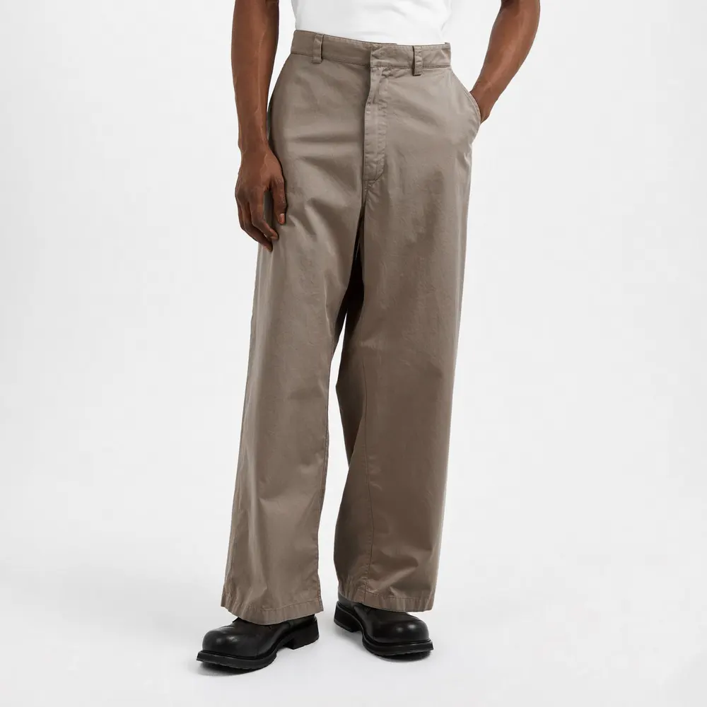 Balenciaga Men's Bal Workwear Closed Hem Fleece Joggers detail 3