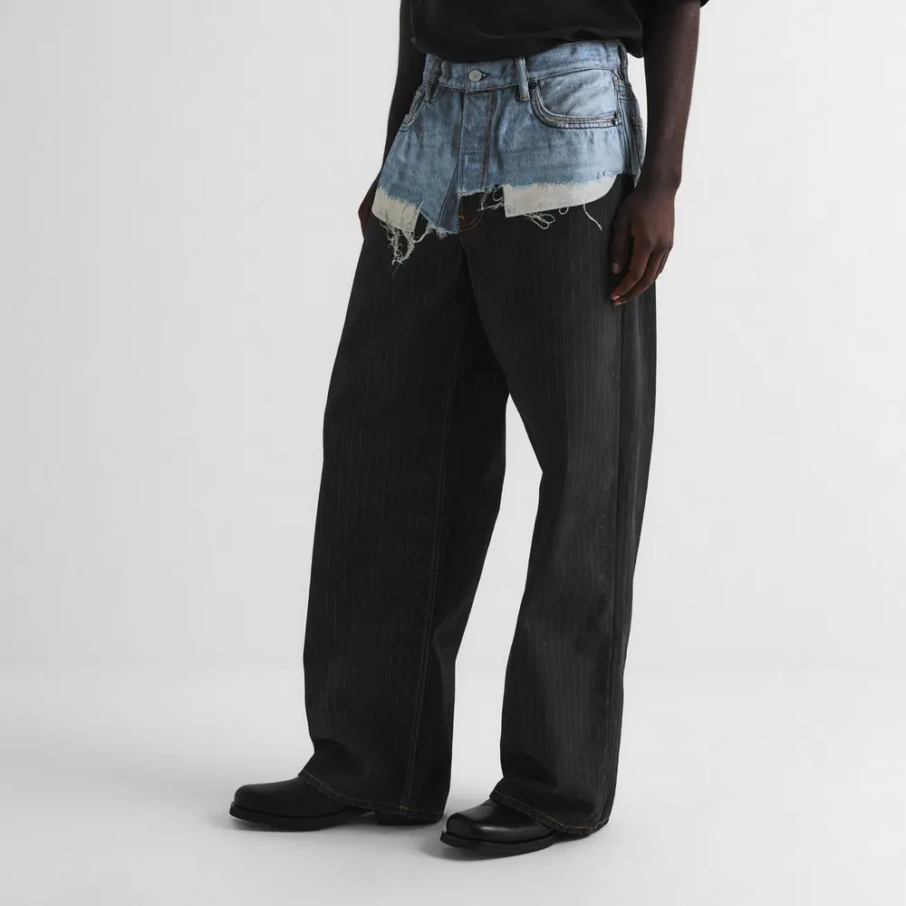 Acne Studios Men's Wide Leg Jeans detail 3