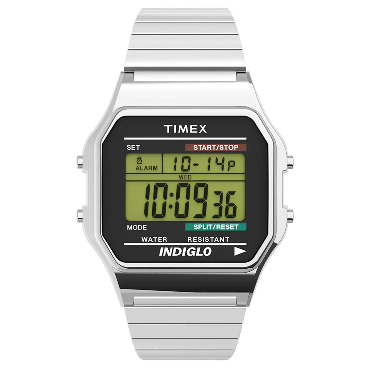 Timex Classic Digital 34mm Unisex Watch Black
