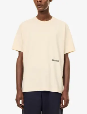 BARBOUR Ursula Oversized Cotton T-Shirt detail 3