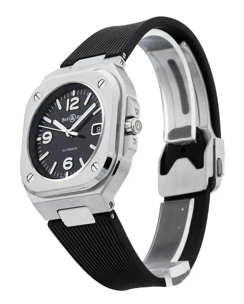 Bell and Ross BR 05 BR05A-BL-ST/SRB — 2016 — Excellent in Black Quarter Arabic, additional product view 2