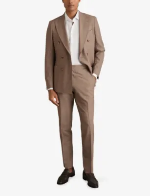REISS Remote Slim-Fit Cotton Shirt detail 2