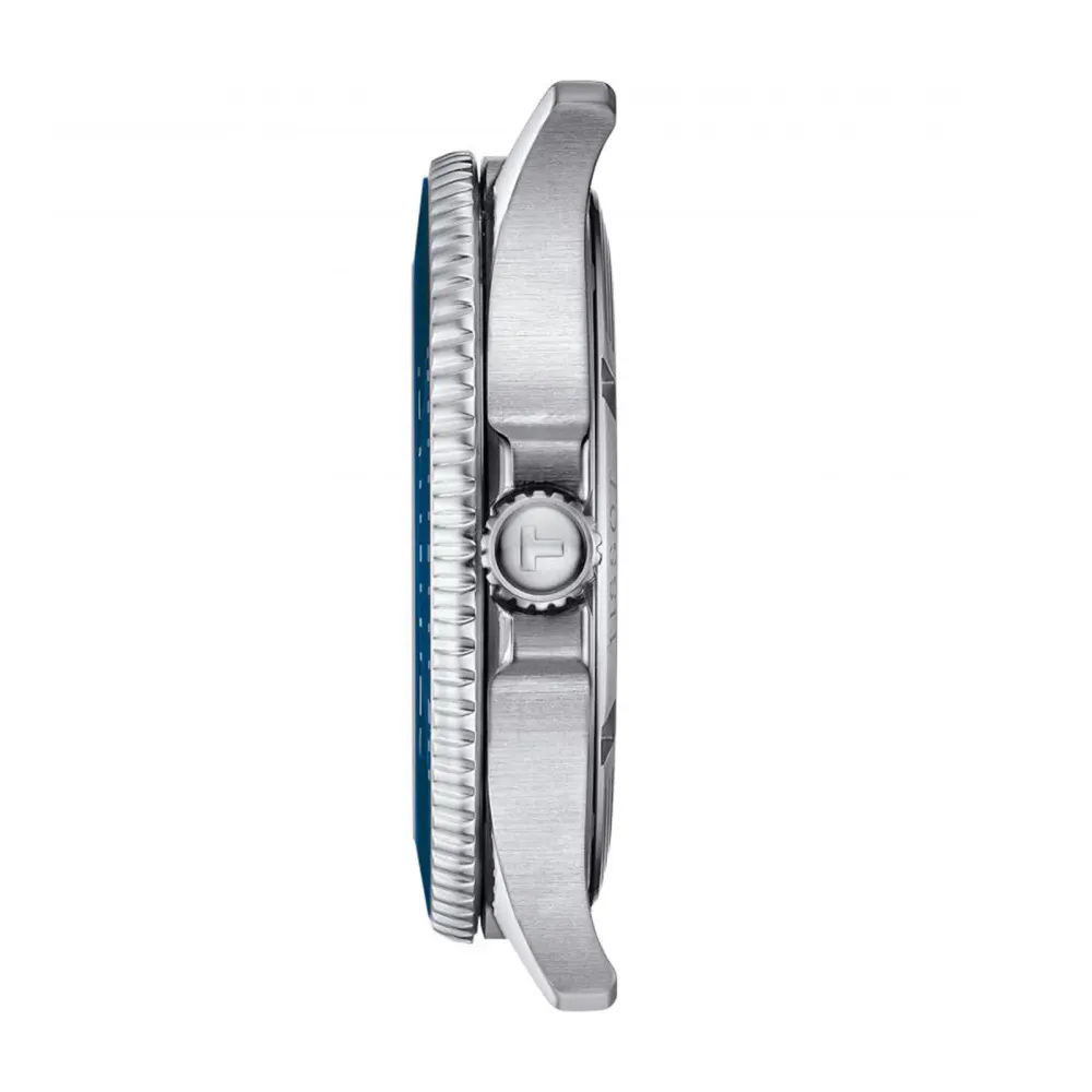 Tissot Seastar 1000 40mm Mens Watch Blue detail 2