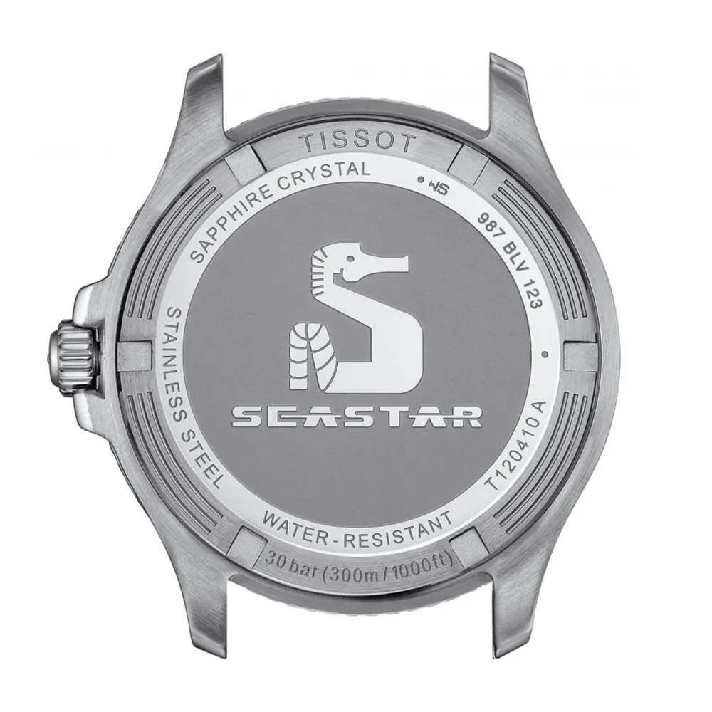 Tissot Seastar 1000 40mm Mens Watch Blue detail 3