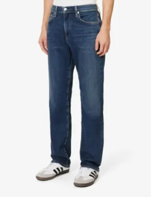 CITIZENS OF HUMANITY Elijah belt-loop straight-leg relaxed-fit stretch-woven jeans - 29 detail 3