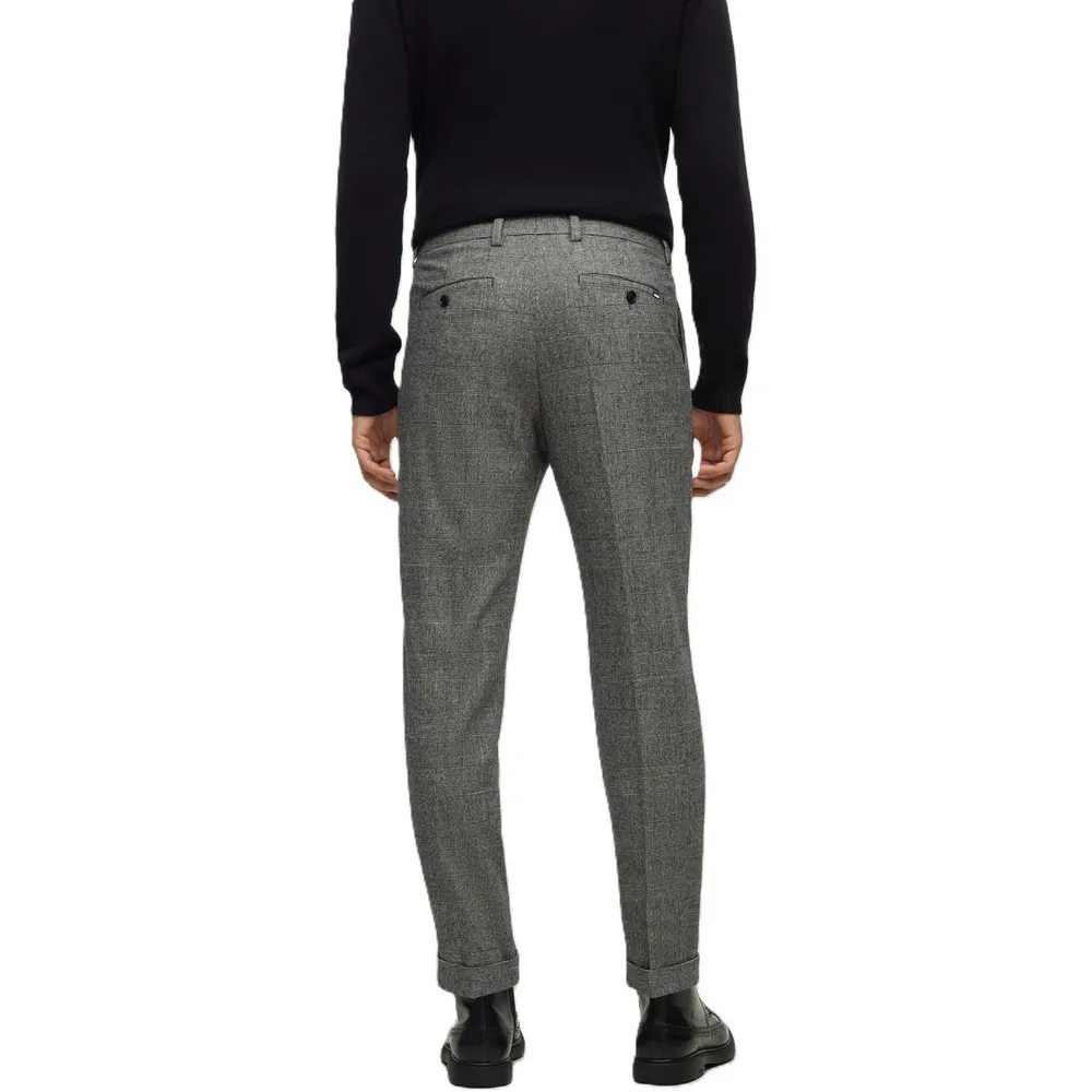 Boss Men's P Perin Pleat Tailored Trousers detail 2