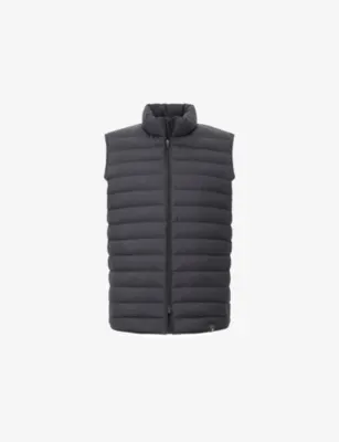 BOGGI MILANO Quilted Funnel-Neck Shell Gilet