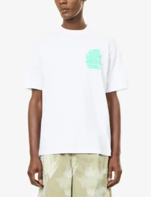 ANTI SOCIAL SOCIAL CLUB Glow In The Dark Cotton T-Shirt detail 3