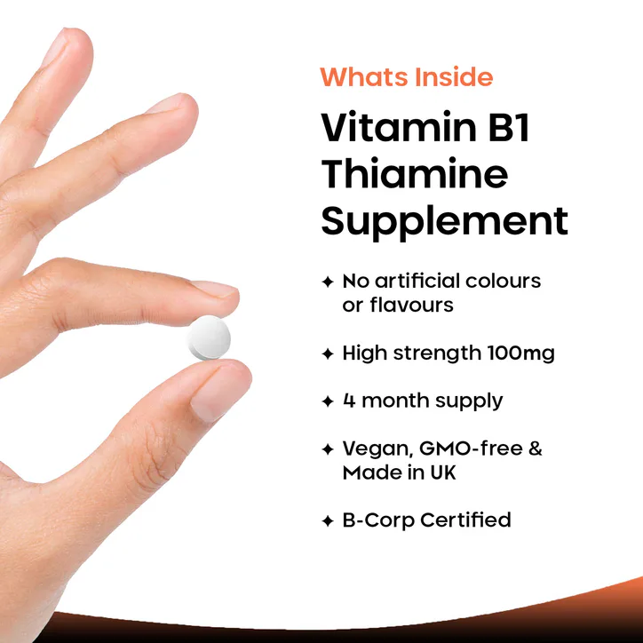 New Leaf Products Vitamin B1 Thiamine Tablets 120 tablets detail 3