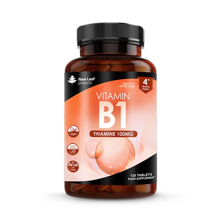 New Leaf Products Vitamin B1 Thiamine Tablets 120 tablets