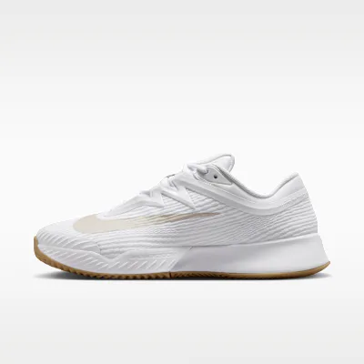 Nike Vapor Pro 3 Men's Clay Court Tennis Shoes - White/Linen/Linen/Light Orewood Brown