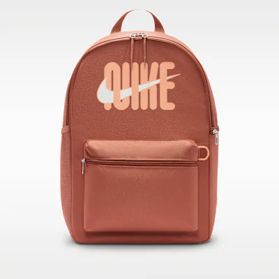 Nike Heritage 2.0 Backpack (23L) - Dusty Peach/Dusty Peach/Orange Frost