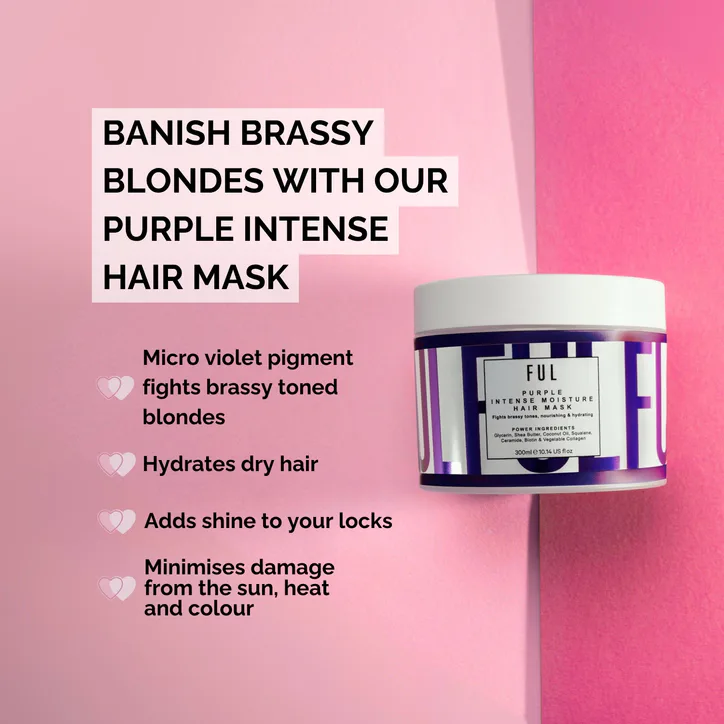 FUL Purple Intense Moisture Hair Mask 300ml, additional product view 2
