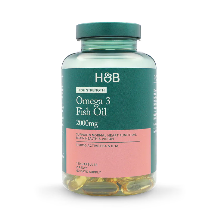 For Him High Strength Omega 3 Fish Oil 2000mg 120 Capsules