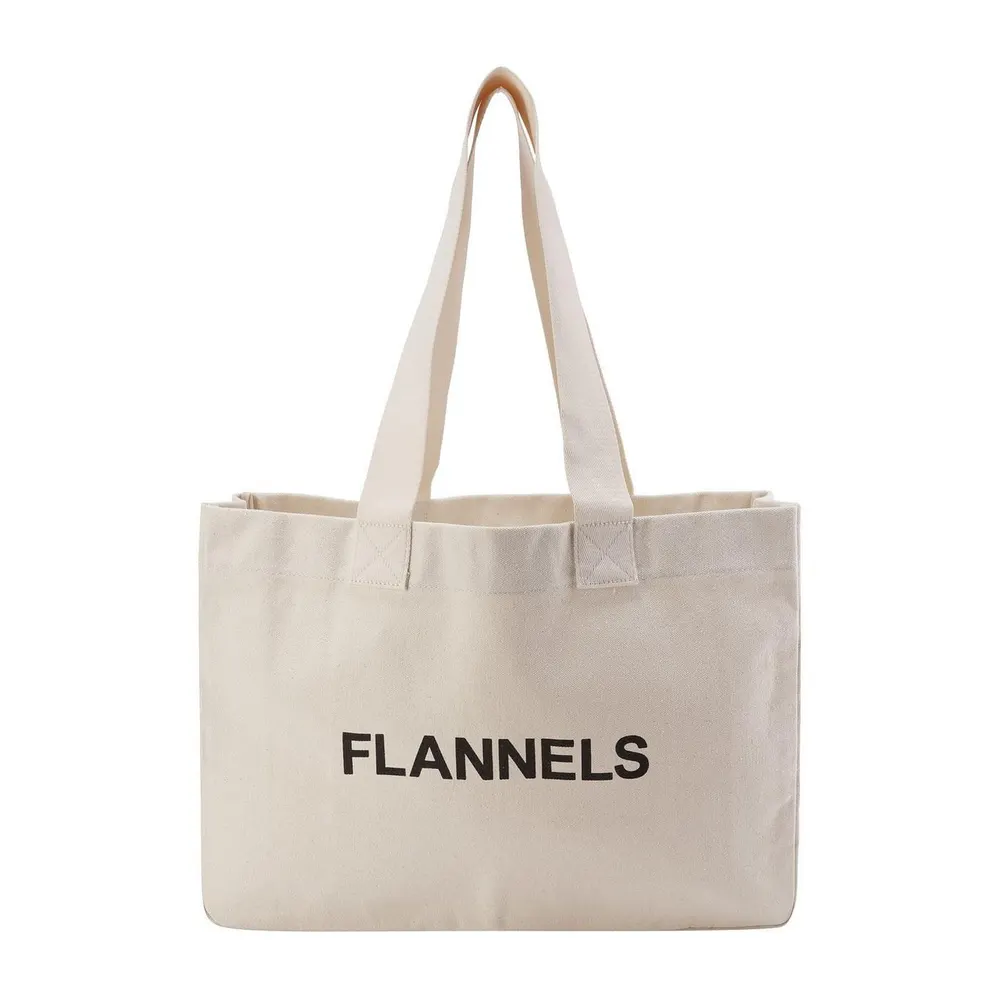 For Him Canvas Logo Tote Bag detail 2