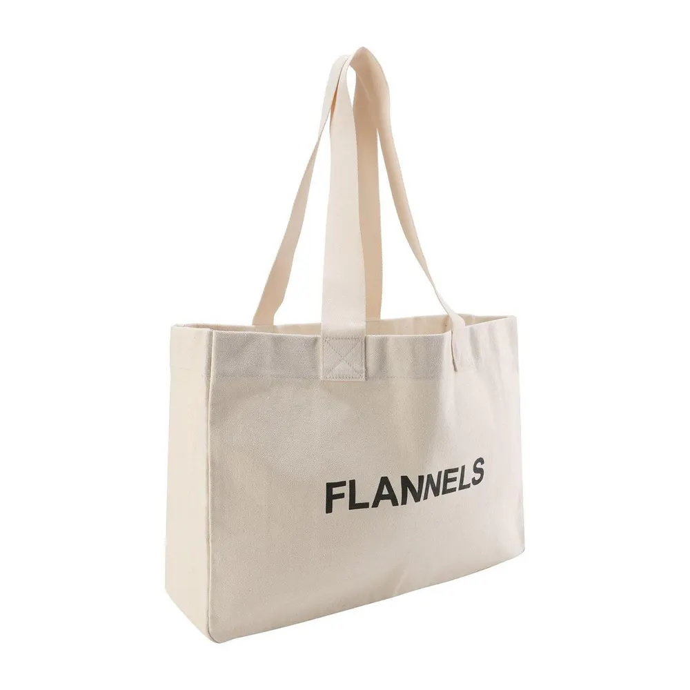 For Him Canvas Logo Tote Bag detail 3