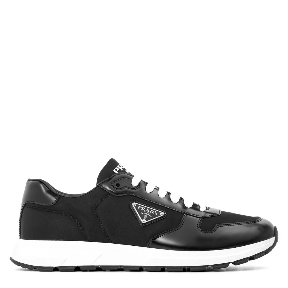 Prada Men'S Triangle Logo Re-Nylon Trainers