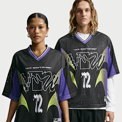 Nike Sportswear Mesh T-Shirt - Black in Black – Nike men's and unisex