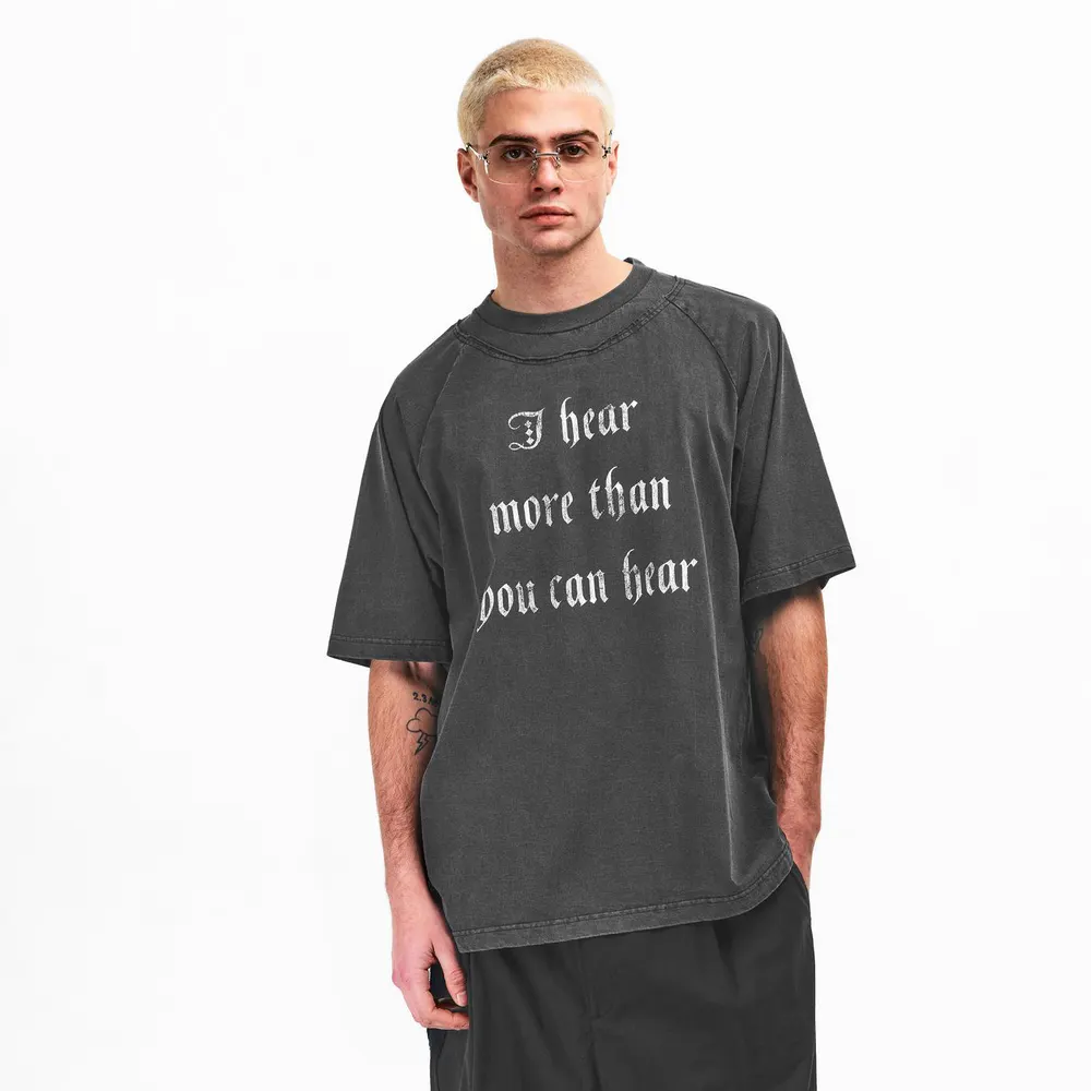 Undercover Men's I Hear More T-Shirt detail 3