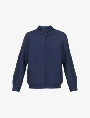 POLO RALPH LAUREN Bi-Swing brand-embroidered regular-fit woven windbreaker jacket - KHAKI UNIFORM