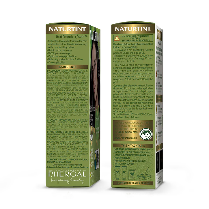 Naturtint Root Retouch Crème - Dark Brown 45ml, additional product view 3