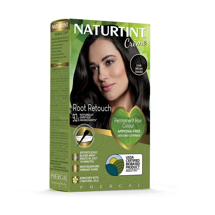 Naturtint Root Retouch Cr√®me - Dark Brown 45ml