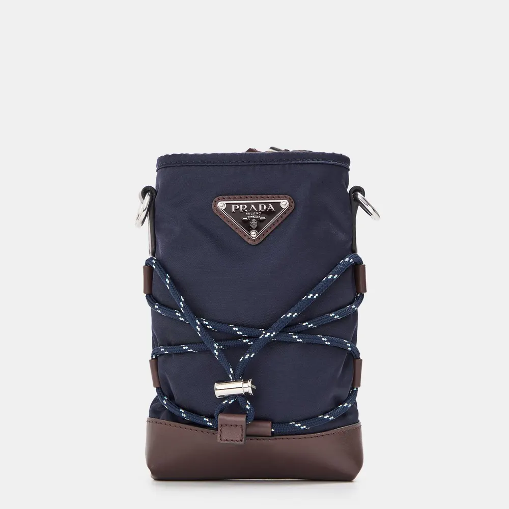 Prada Men's Trim Tech Cross Body Bag