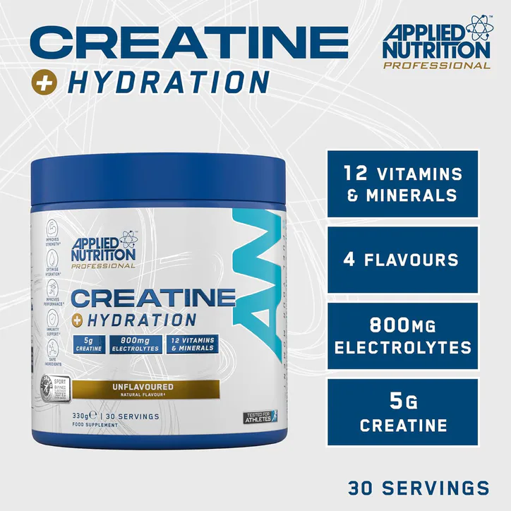 Applied Nutrition Creatine+ Hydration Powder Unflavoured 300g detail 2