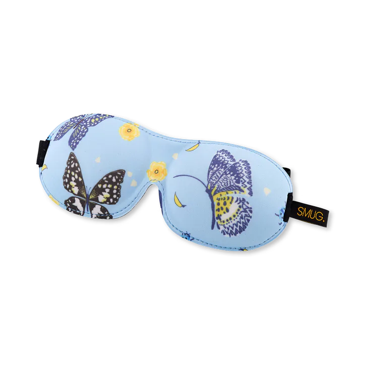 Smug Contoured Sleep Mask Butterflies