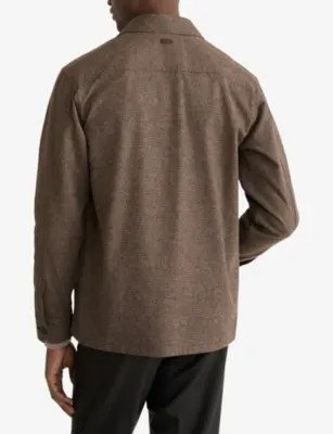 ETON Flannel Two-Pocket Cotton Jacket - XXXXXL detail 3