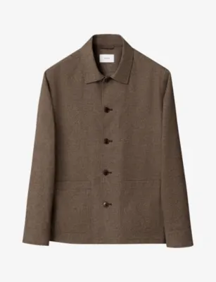 ETON Flannel Two-Pocket Cotton Jacket - XXXXXL
