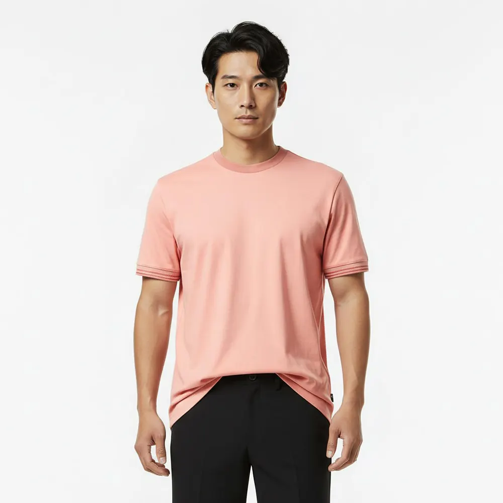 Boss Mens BOSS BLACK Tessler Short Sleeve Cotton T-Shirt - Regular Fit detail 3