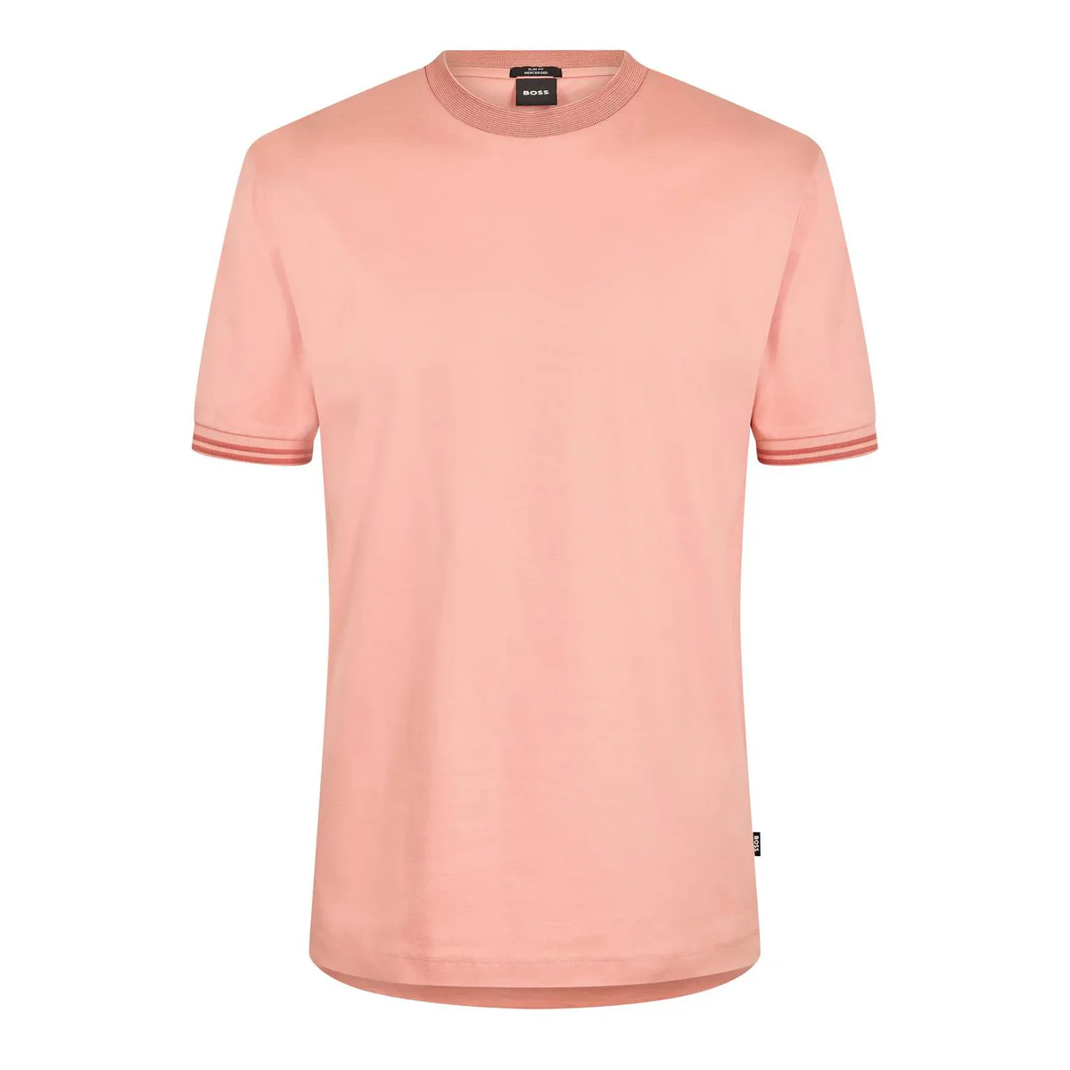 Boss Mens BOSS BLACK Tessler Short Sleeve Cotton T-Shirt - Regular Fit