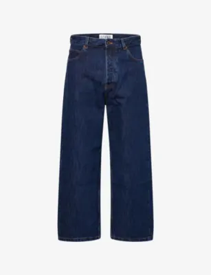 LOEWE Relaxed-Fit Wide-Leg Denim Jeans