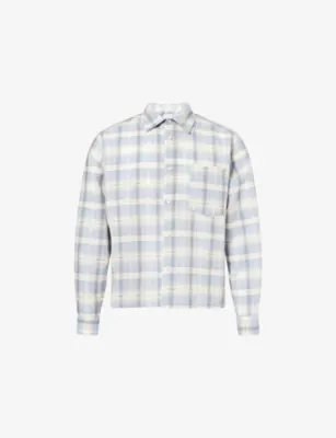 PERCIVAL Jesse Boxy Linen and Cotton-Blend Shirt