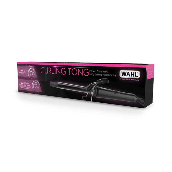 WAHL Curling Tong Ceramic Barrel 13mm Black ZX910