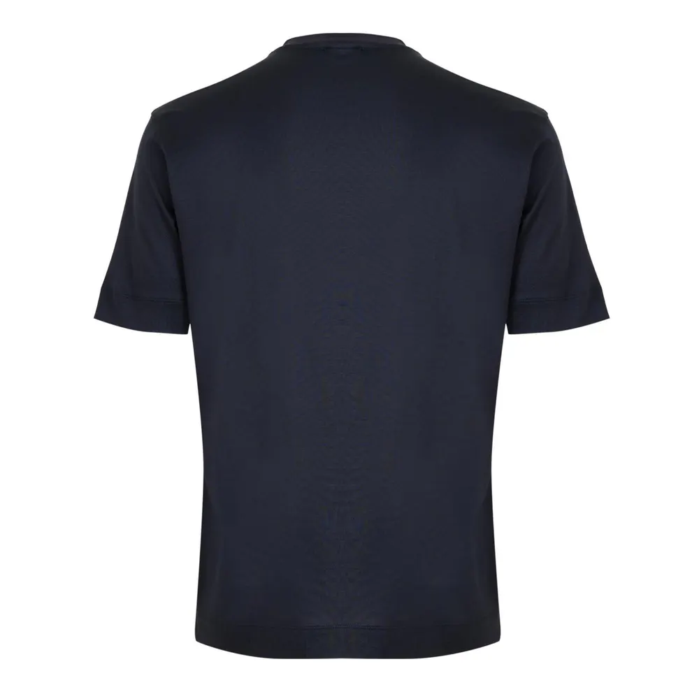 Emporio Armani Men's Short-Sleeve Crew-Neck Cotton T-Shirt detail 2