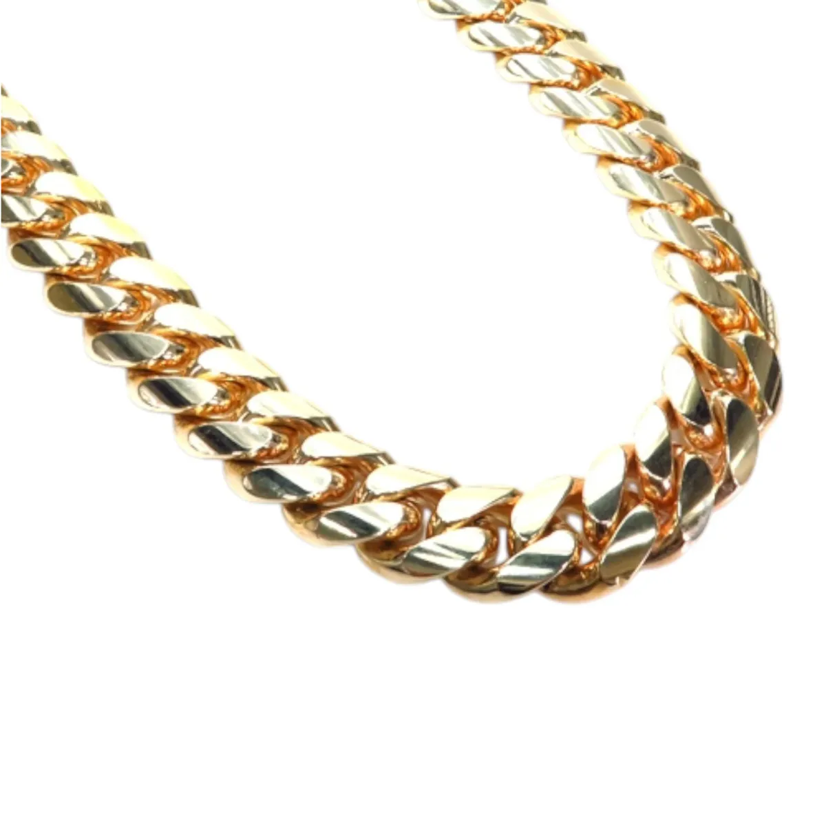 JALGAS - JOE RODEO CHAINS Miami Cuban Gold Chain 35 Inches 25mm 42379 in Yellow – Chain
