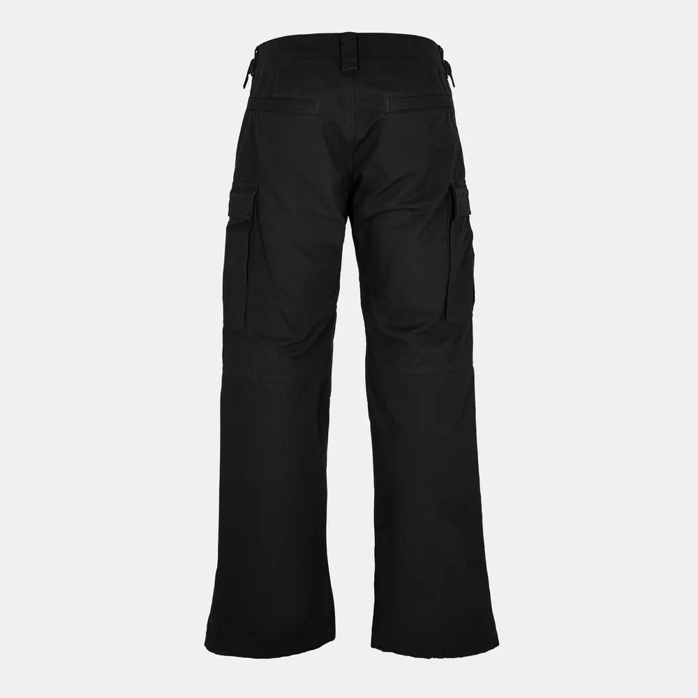 Balenciaga Men's Multi-Pocket Cargo Trousers in Black, additional product view 2