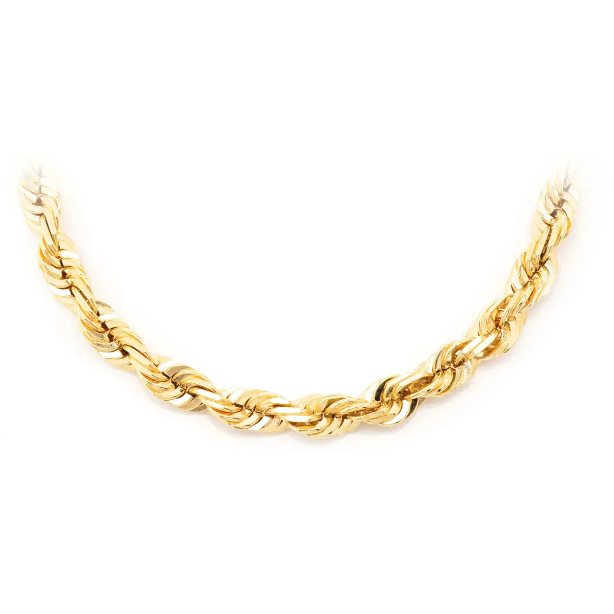 For Him Rope Gold Chain in 5.5mm / Rose Gold / 24" – Chain