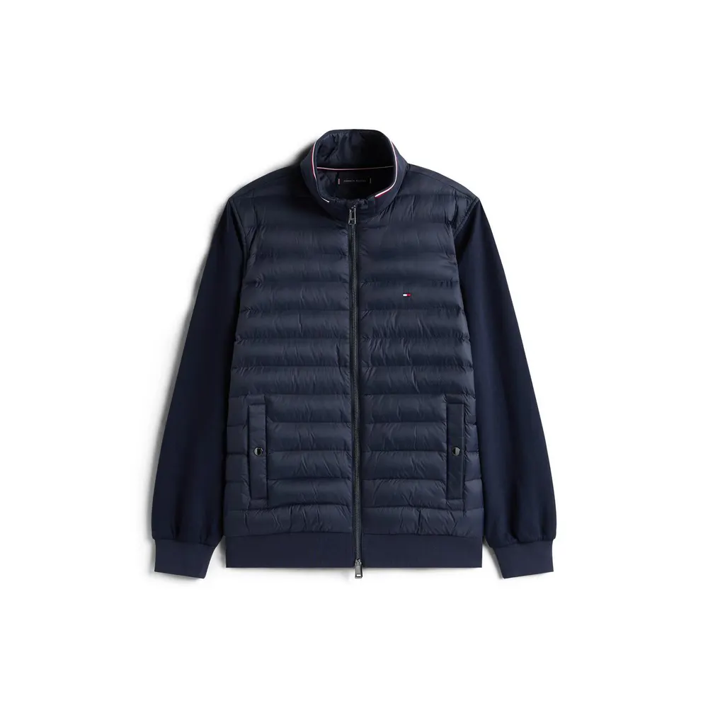 Tommy Hilfiger Men's Cotton Full-Zip Hybrid Jacket
