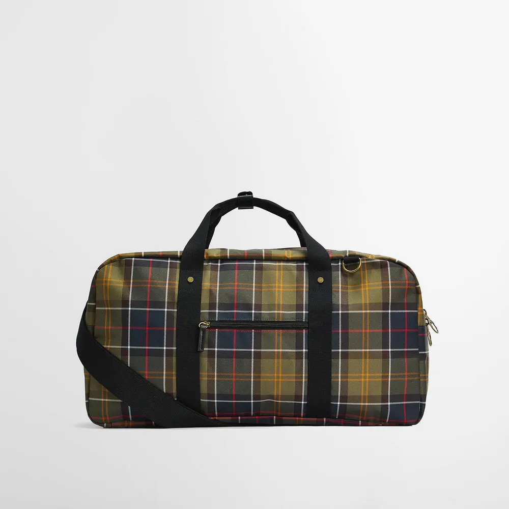 Barbour Torridon Tartan Holdall detail 2